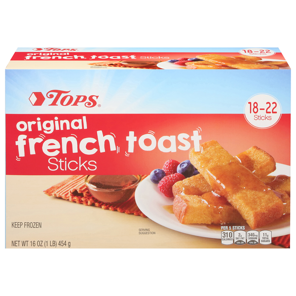 TOPS French Toast Sticks, Original Same-Day Delivery or Pickup