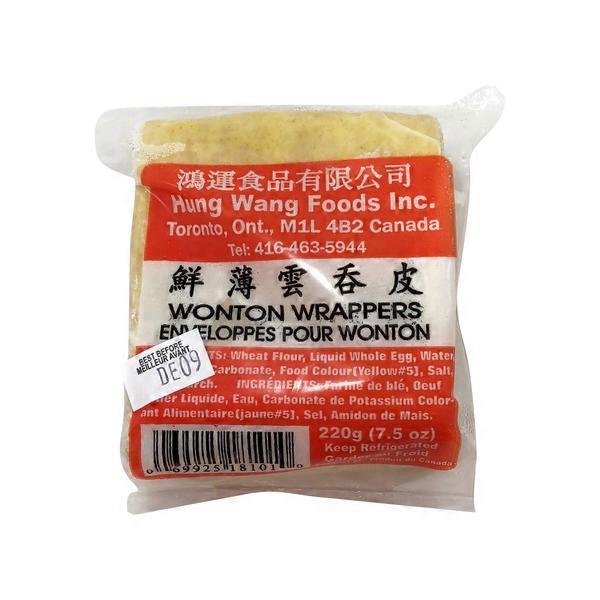Hung Wang Bnf Wonton Wrappers (220 g) Instacart