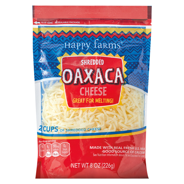Happy Farms Shredded Muenster Cheese