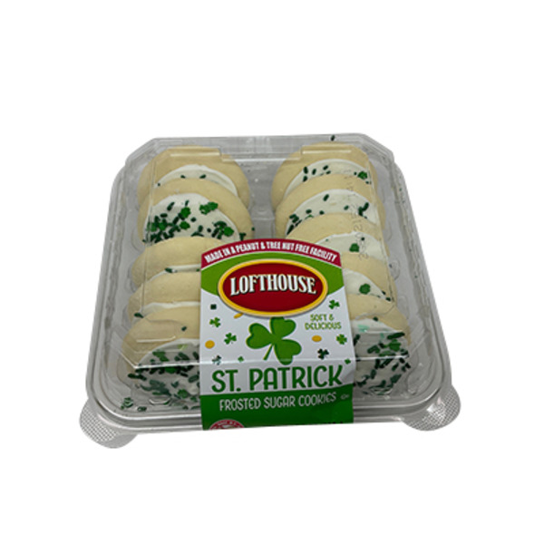 Lofthouse St. Patrick Frosted Sugar Cookies