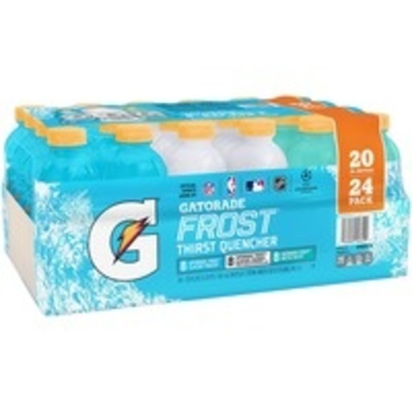 Costco Gatorade Thirst Quencher, Glacier Freeze/Glacier Cherry/Arctic Blitz, 24 Pack SameDay