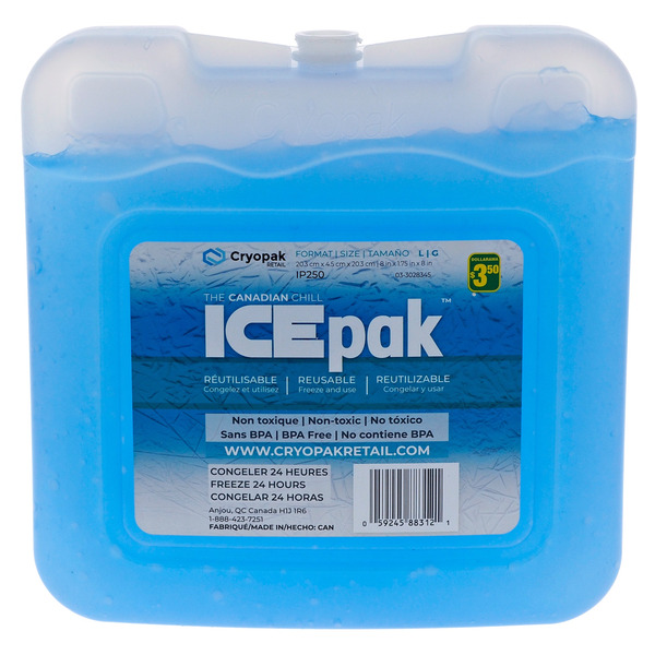 Cryopak Ice-Pak Reusable Icepak Same-Day Delivery | Dollarama