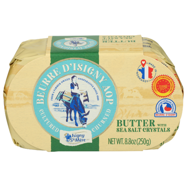 Isigny Ste Mere Sea Salt Cultured French Butter