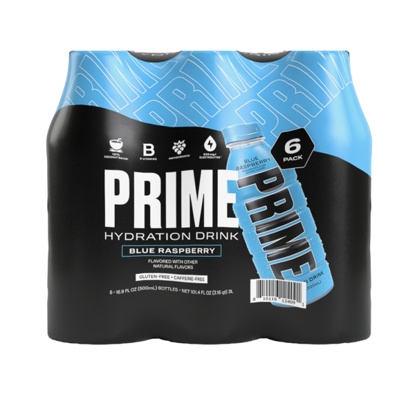 Prime Rasiberry PRIME Hydration Drink Blue Raspberry Same-Day Delivery or Pickup | Cub