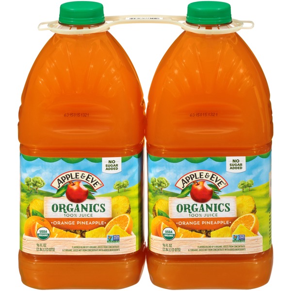 Apple & Eve Organics Orange Pineapple Juice (96 fl oz) Instacart