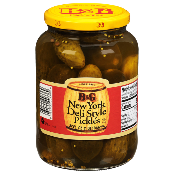 B&G Pickles, New York Deli Style Same-Day Delivery | Food Bazaar