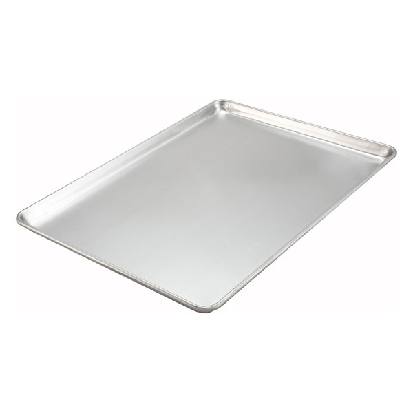 Qualite - Sheet Pan, Full-Size, 18"x26", 18 Gauge, Aluminum, 26" x 18" x 1" - 1 Ct.