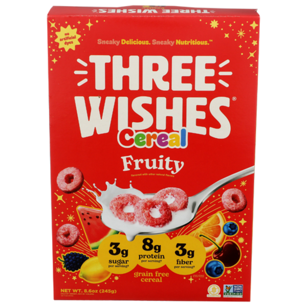 Three Wishes Grain Free Fruity Cereal Same-Day Delivery or Pickup