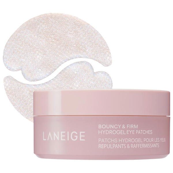 LANEIGE Bouncy & Firm Hydrogel Eye Patches for Dark Circles, Depuffing & Wrinkles