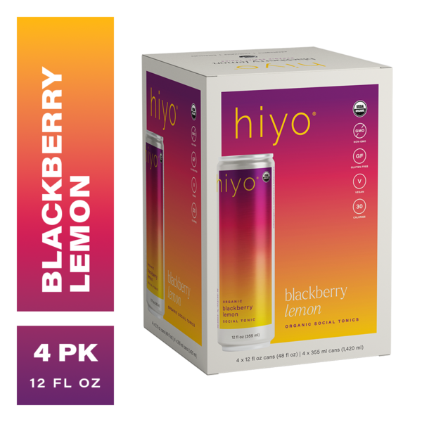 Hiyo Blackberry Lemon, Organic Social Tonic Same-Day Delivery or