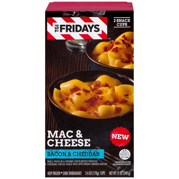 TGI Fridays Bacon & Cheddar Mac & Cheese (6 oz) from Safeway Instacart
