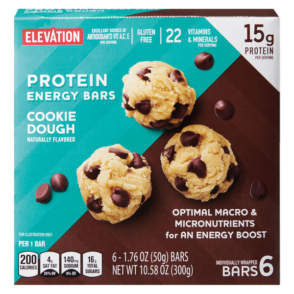 Elevation Cookie Dough Protein Energy Bar