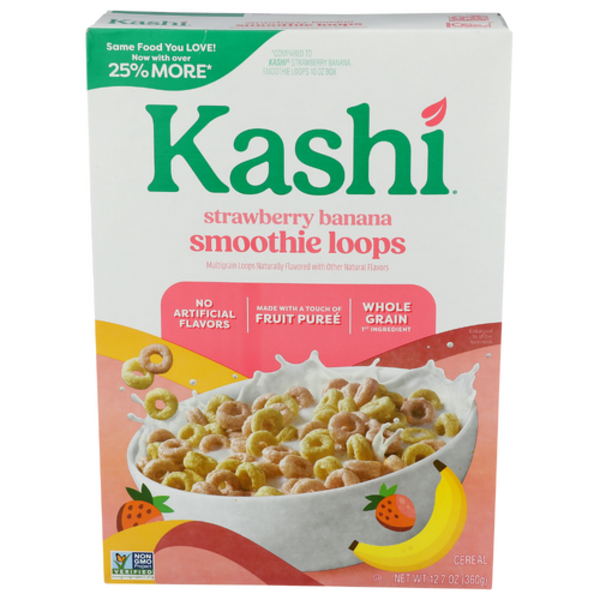 Kashi Strawberry Banana Smoothie Loops Cereal