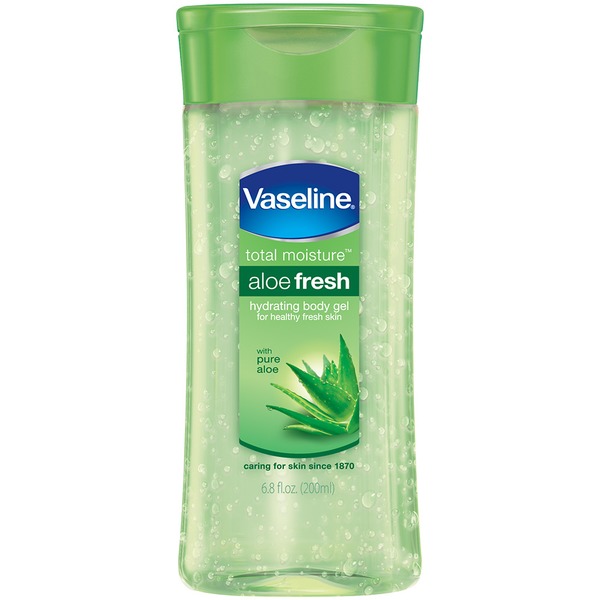 vaseline aloe fresh moisturizing gel
