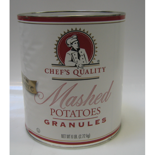 Chef's Quality - Mashed Potato Granules - #10 cans