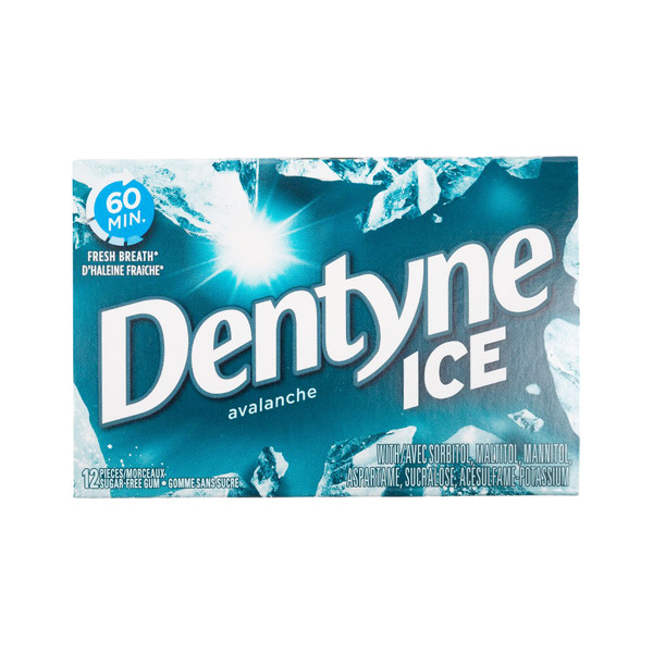 Dentyne Ice Avalanche Sugar Free Pellet Gum