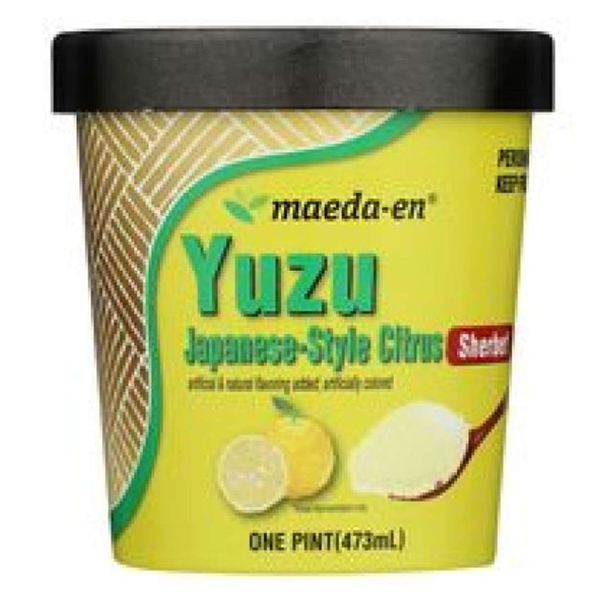 Maeda-en Sherbet Yuzu Premium Same-Day Delivery | Marukai