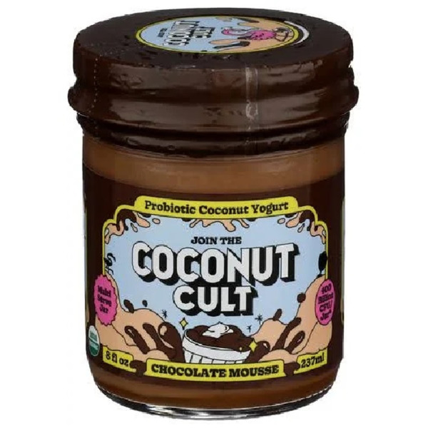 Coconut Cult Probiotic Chocolate Mousse Coconut Yogurt Same-Day