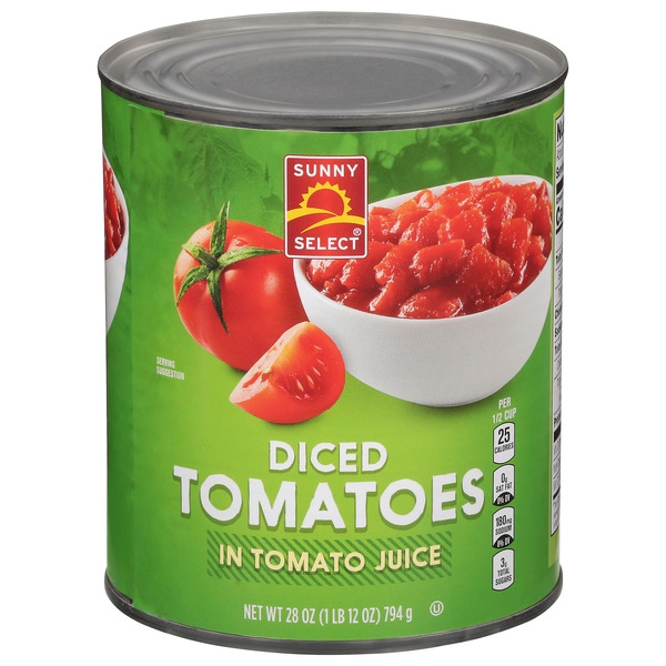 Sunny Select Tomatoes in Tomato Juice, Diced Same-Day Delivery or