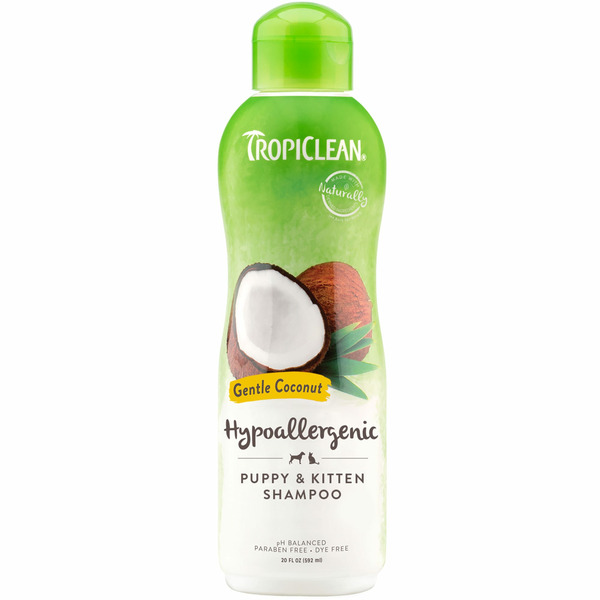Tropi Clean Gentle Coconut Hypoallergenic Puppy & Kitten Shampoo