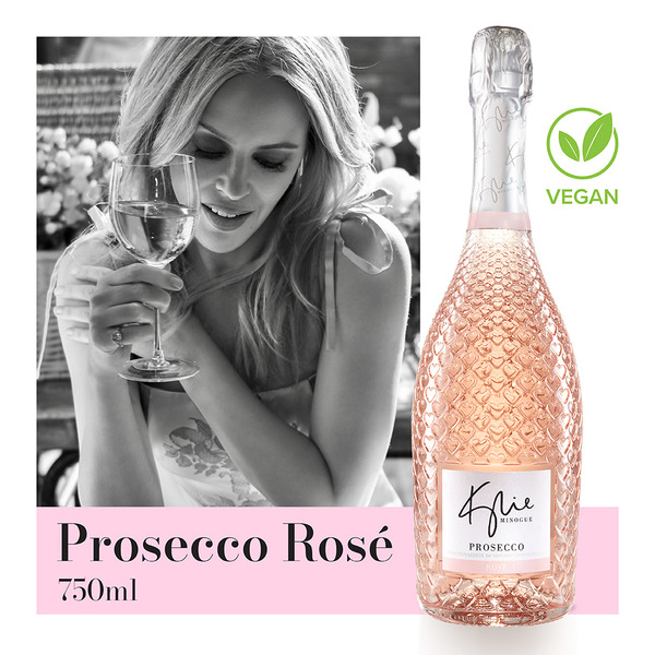 Kylie Minogue Prosecco Rose Same-Day Delivery | Binny's Beverage Depot