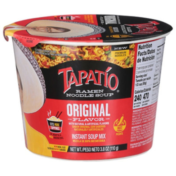 Tapatio Original Ramen Noodle Soup
