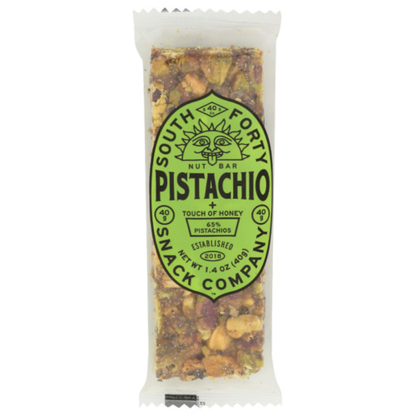 South Forty Snacks Pistachio + Touch Of Honey Nut Bar Same-Day