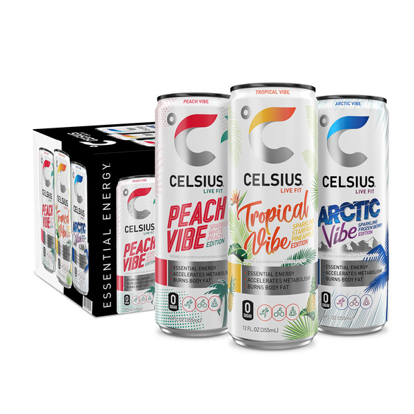 Celsius Vibe Variety Pack, Energy Drink