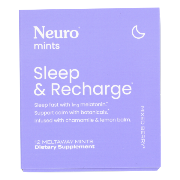 Neuro Mints Sleep And Recovery Mixed Berry Flavor Master Case Same