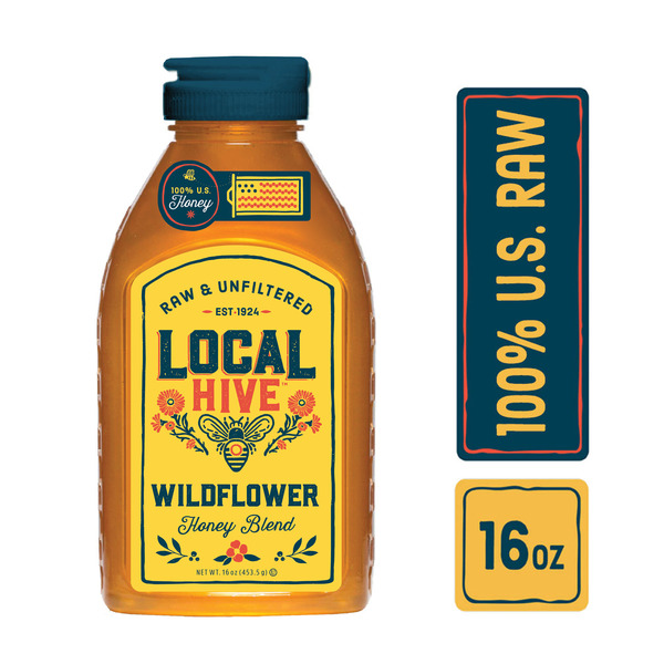 Local Hive Raw & Unfiltered, Wildflower Blend