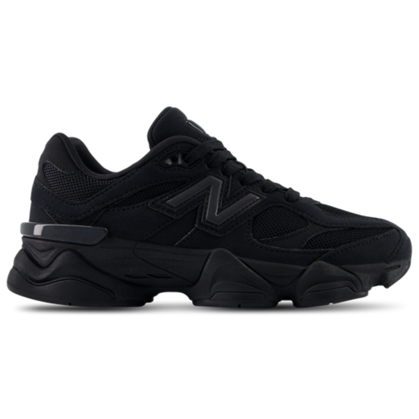 New Balance Big Kids' 9060 Casual Shoes, Size 4.5 - Black & Phantom