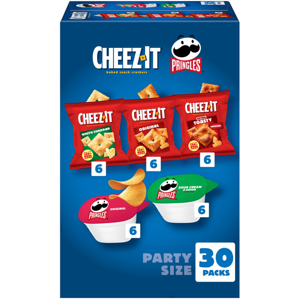 Cheez-It Variety Pack , Salty Snacks, Party Size