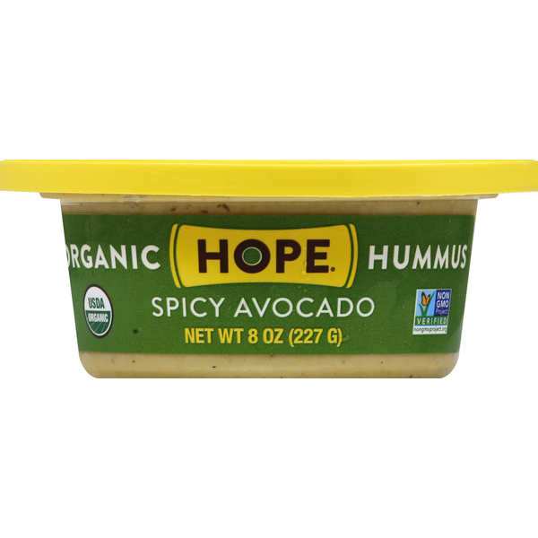 Hope Foods Organic Hummus Spicy Avocado (8 oz) Instacart