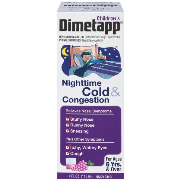 Dimetapp Children's Cold and Flu Medication (4 fl oz) Instacart