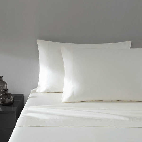 Vera Wang Queen 4-Piece Sheet Set - Cream/Ivory
