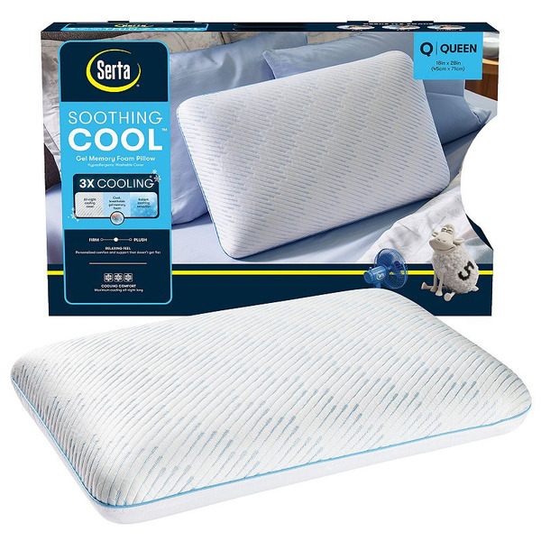 Serta StayCool Gel Memory Foam Pillow