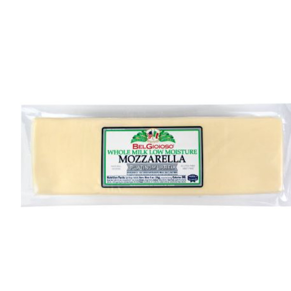 Belgioioso - Platinum Label Whole Milk Low Moisture Mozzarella Loaf, R/W