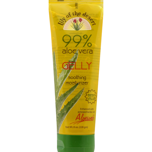 Lily of the Desert Moisturizer, Soothing, 99% Aloe Vera, Gelly