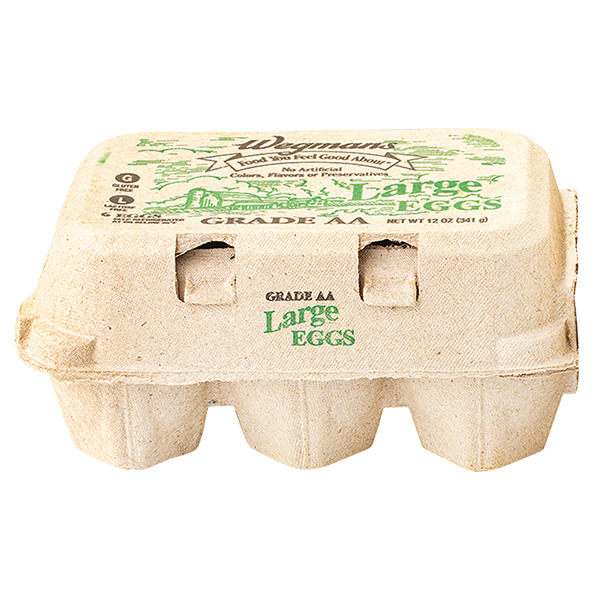 Wegmans Wegmans Half Dozen Large Eggs SameDay Delivery or Pickup Instacart