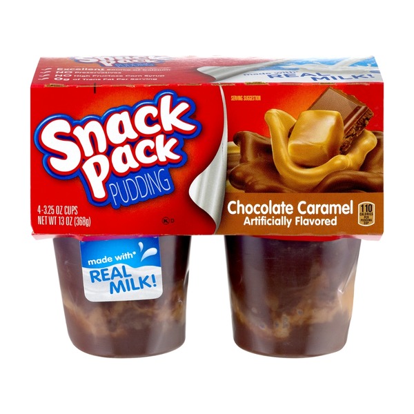 Snack Pack Pudding Chocolate Caramel (13 oz) Instacart