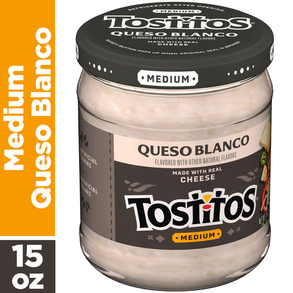 Tostitos Queso Blanco Dip, Medium