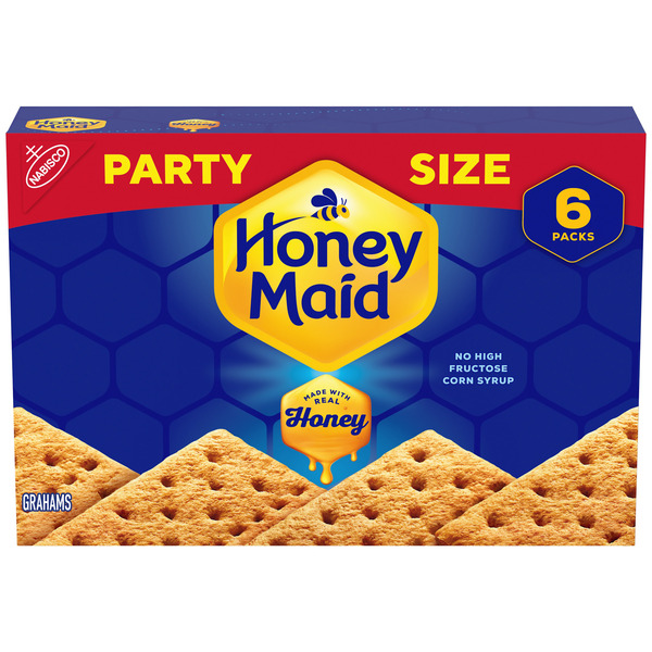 HONEY MAID Graham Crackers, Lunch Snacks, Party Size 29 oz