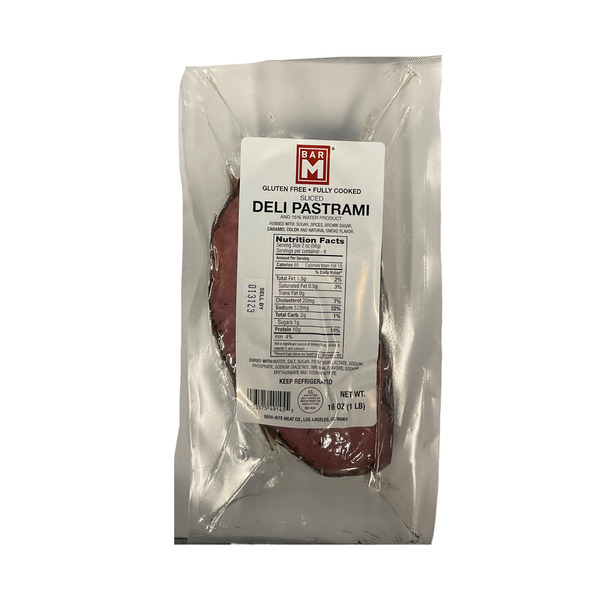 Bar-m Deli Sliced Pastrami