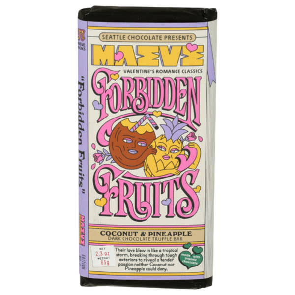Maeve By Seattle Chocolate Forbidden Fruit Coconut & Pineapple