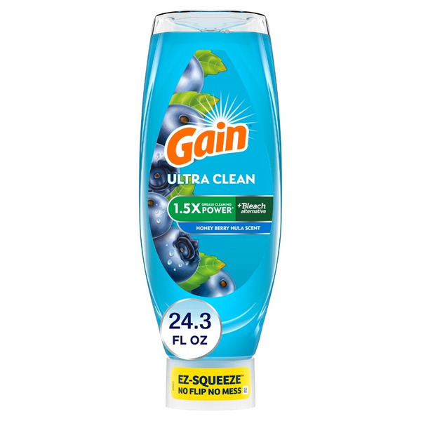 Gain EZ-Squeeze Dishwashing Liquid Dish Soap Same-Day Delivery