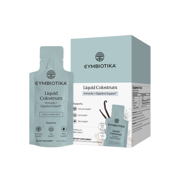 むー　cyミルク+モイスチャーパック Cymbiotika Vanilla Sea Salt Liquid Colostrum 12 Pack Case Same-Day