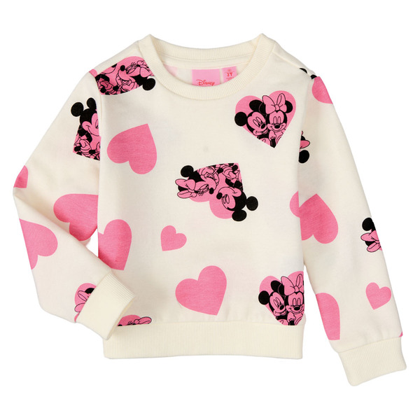 Licensed Childrens Valentines Day Pullover - Minnie 3T Same-Day