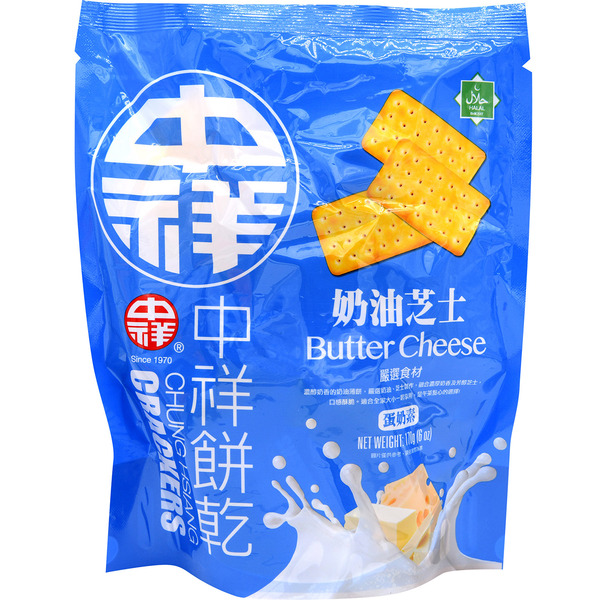 Chung Hsiang Butter Cheese Soda Cracker