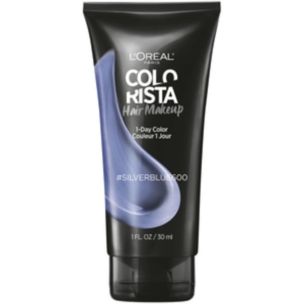 Colorista Hair Makeup 1 Day Hair Color Silver Blue 600 For