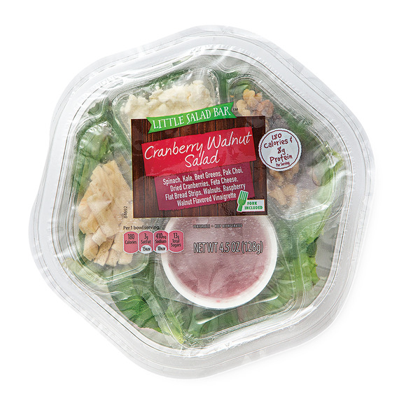 Little Salad Bar Cranberry Walnut Salad Bowl